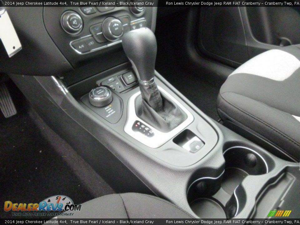 2014 Jeep Cherokee Latitude 4x4 True Blue Pearl / Iceland - Black/Iceland Gray Photo #17