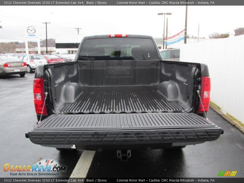 2012 Chevrolet Silverado 1500 LT Extended Cab 4x4 Black / Ebony Photo #8