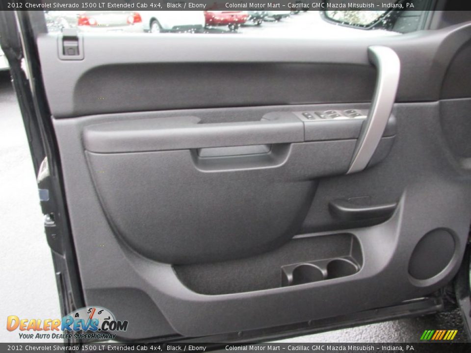 2012 Chevrolet Silverado 1500 LT Extended Cab 4x4 Black / Ebony Photo #12