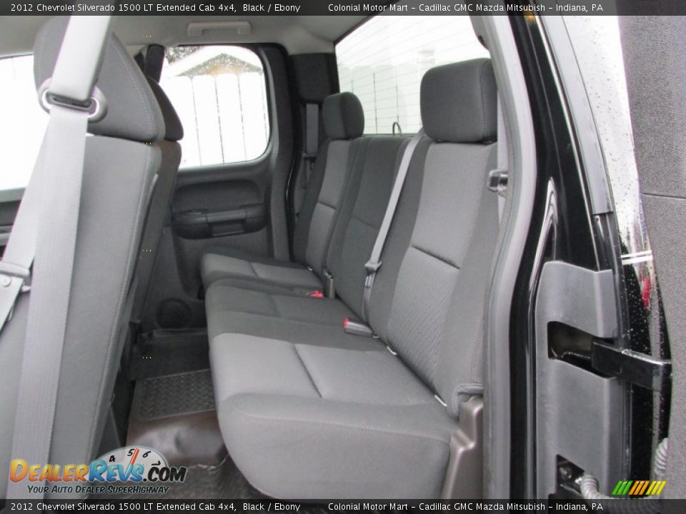 2012 Chevrolet Silverado 1500 LT Extended Cab 4x4 Black / Ebony Photo #14