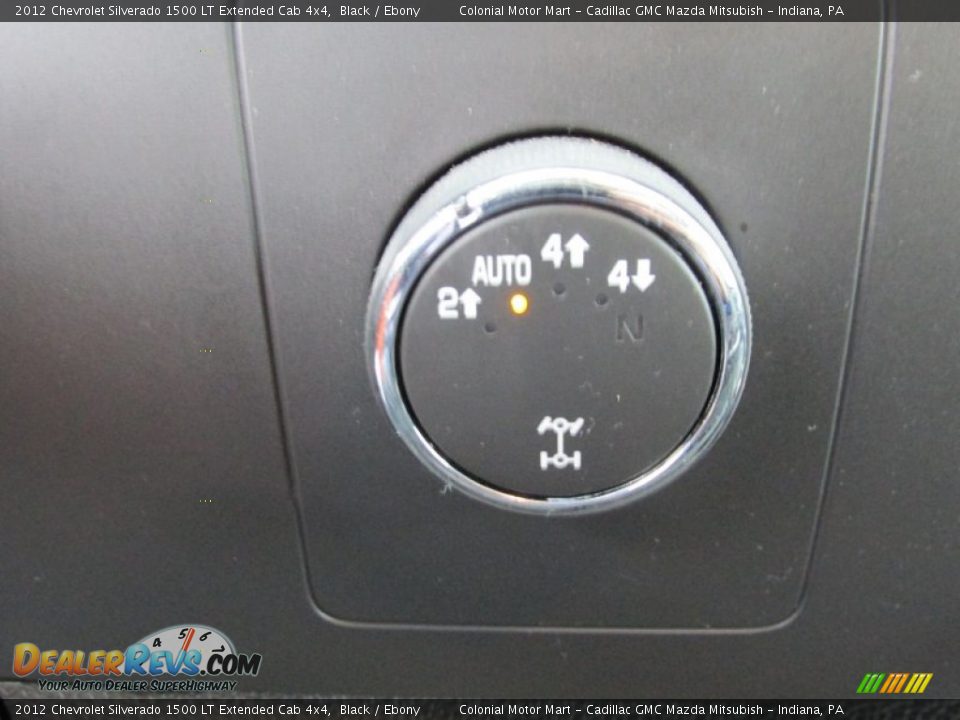 2012 Chevrolet Silverado 1500 LT Extended Cab 4x4 Black / Ebony Photo #17