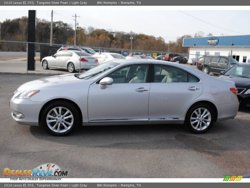2010 Lexus ES 350 Tungsten Silver Pearl / Light Gray Photo #2