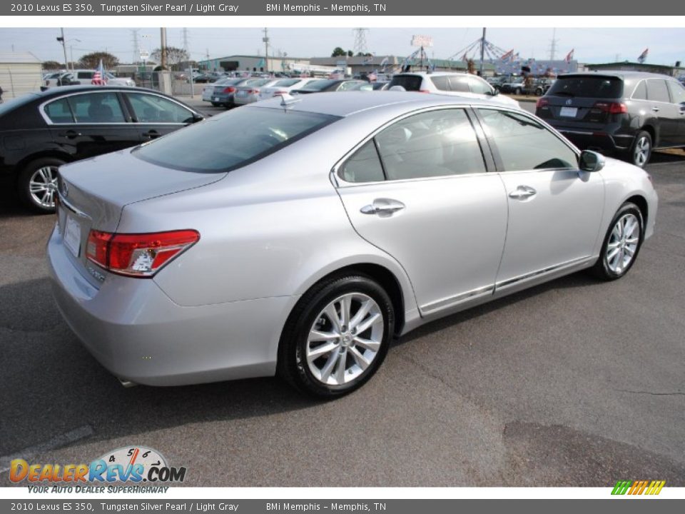 2010 Lexus ES 350 Tungsten Silver Pearl / Light Gray Photo #5