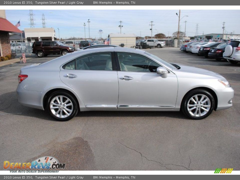 2010 Lexus ES 350 Tungsten Silver Pearl / Light Gray Photo #6
