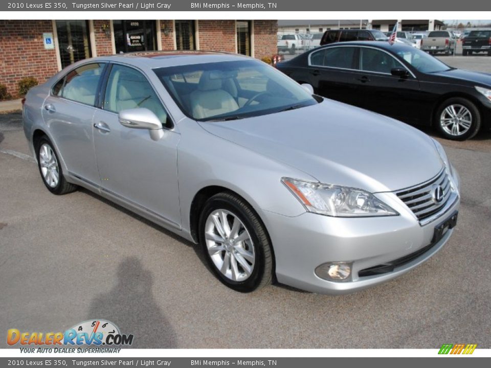 2010 Lexus ES 350 Tungsten Silver Pearl / Light Gray Photo #7