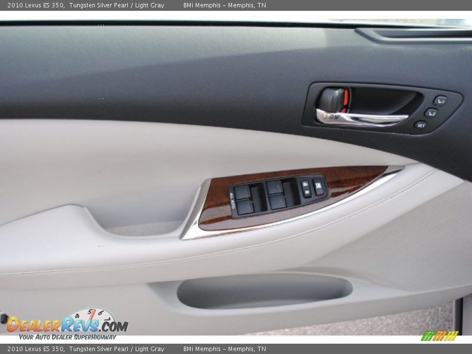 2010 Lexus ES 350 Tungsten Silver Pearl / Light Gray Photo #9