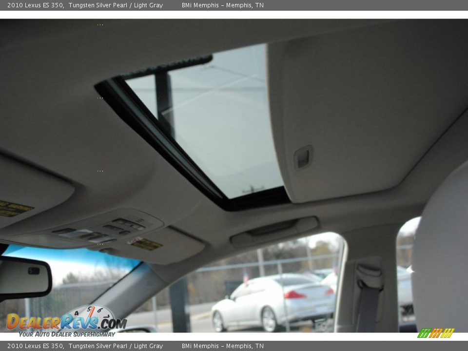 2010 Lexus ES 350 Tungsten Silver Pearl / Light Gray Photo #13