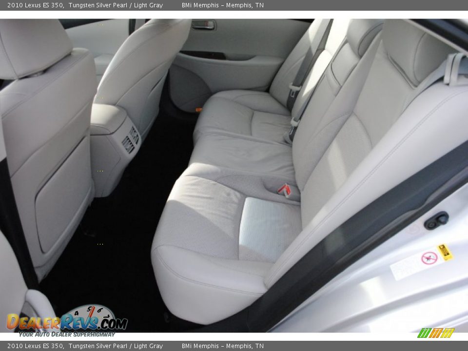 2010 Lexus ES 350 Tungsten Silver Pearl / Light Gray Photo #15