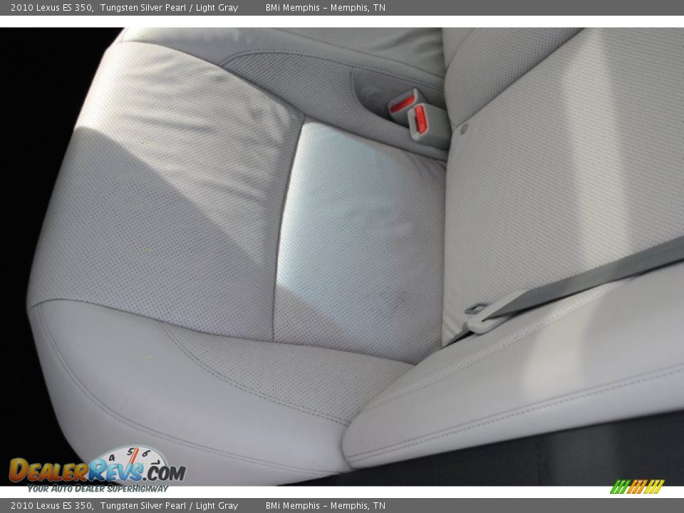 2010 Lexus ES 350 Tungsten Silver Pearl / Light Gray Photo #16
