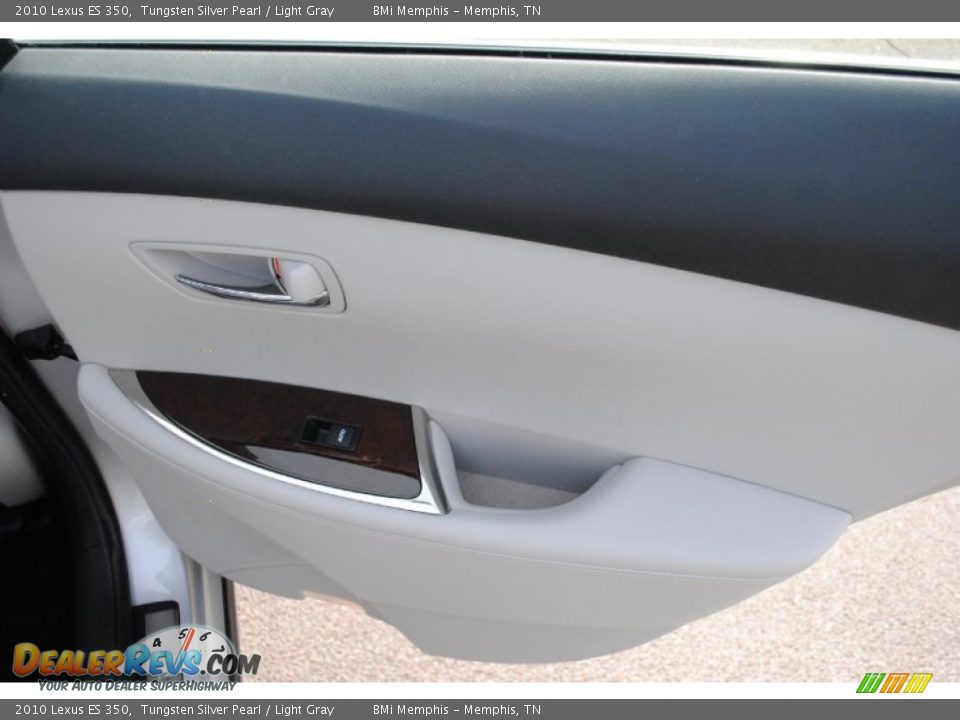 2010 Lexus ES 350 Tungsten Silver Pearl / Light Gray Photo #18