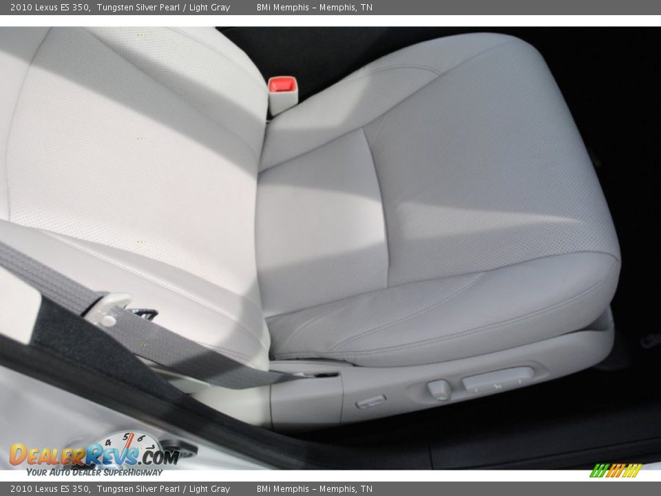 2010 Lexus ES 350 Tungsten Silver Pearl / Light Gray Photo #20