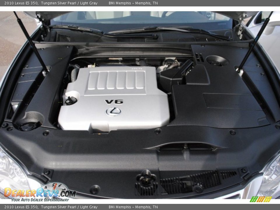 2010 Lexus ES 350 Tungsten Silver Pearl / Light Gray Photo #23