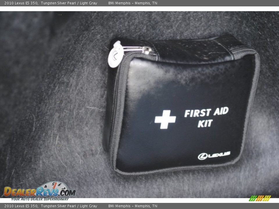 2010 Lexus ES 350 Tungsten Silver Pearl / Light Gray Photo #24