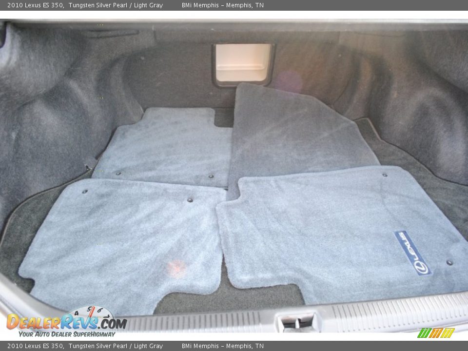 2010 Lexus ES 350 Tungsten Silver Pearl / Light Gray Photo #25