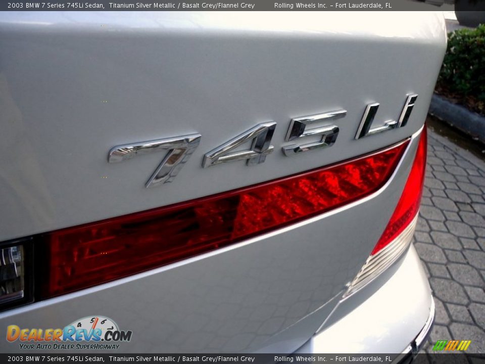 2003 BMW 7 Series 745Li Sedan Logo Photo #20