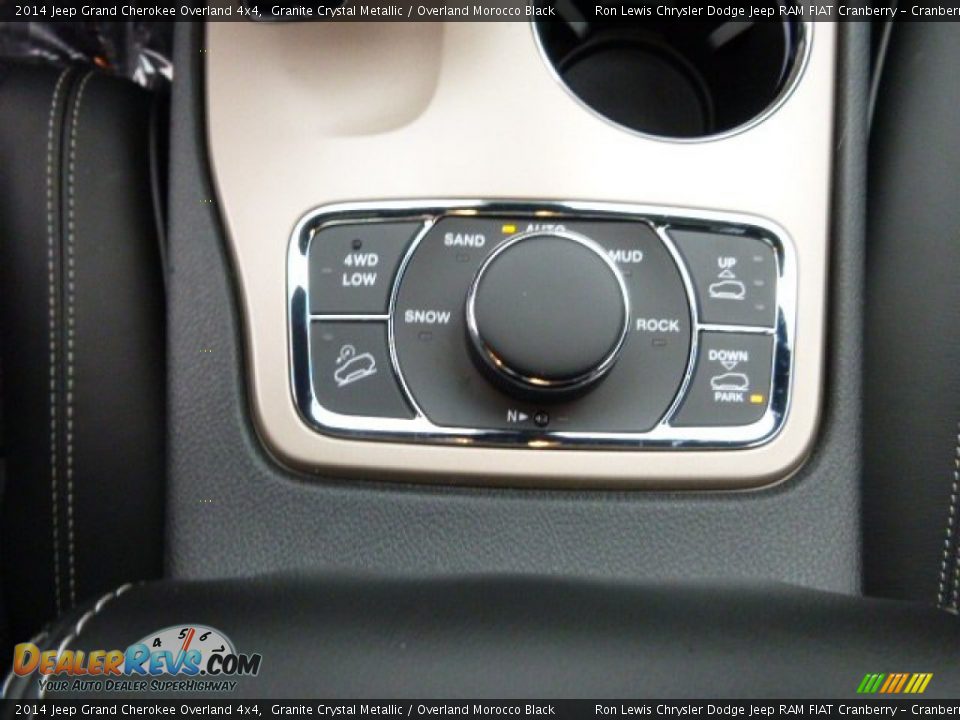 2014 Jeep Grand Cherokee Overland 4x4 Granite Crystal Metallic / Overland Morocco Black Photo #18