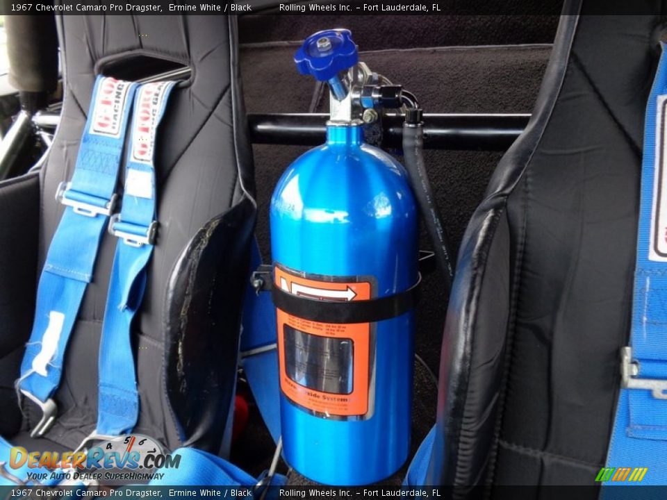 1967 Chevrolet Camaro Pro Dragster Ermine White / Black Photo #2