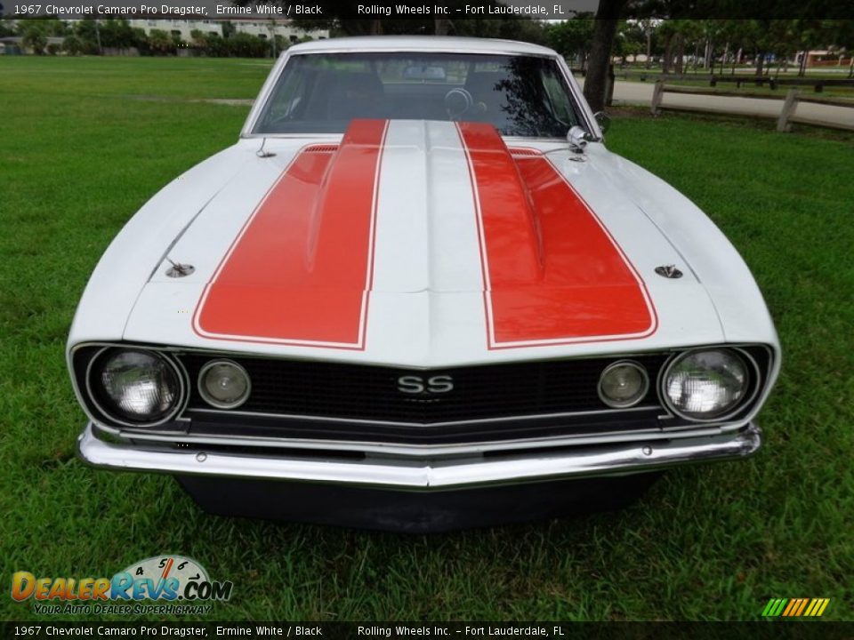 1967 Chevrolet Camaro Pro Dragster Ermine White / Black Photo #3