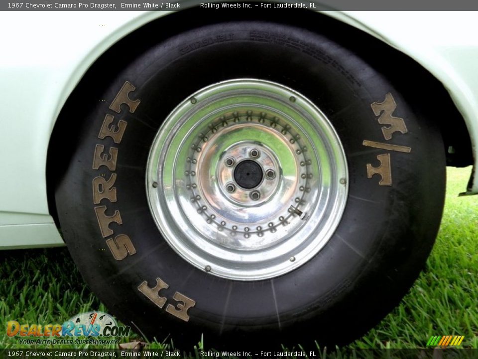 1967 Chevrolet Camaro Pro Dragster Ermine White / Black Photo #4