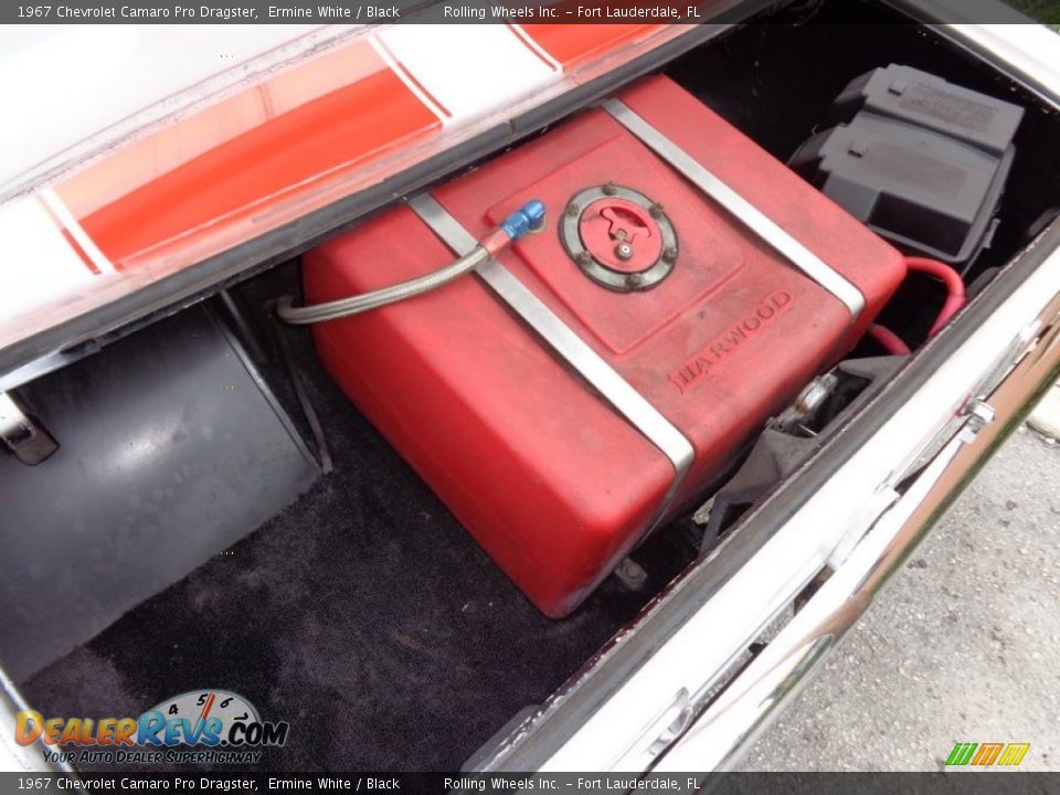 1967 Chevrolet Camaro Pro Dragster Ermine White / Black Photo #13