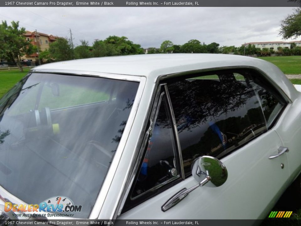 1967 Chevrolet Camaro Pro Dragster Ermine White / Black Photo #16