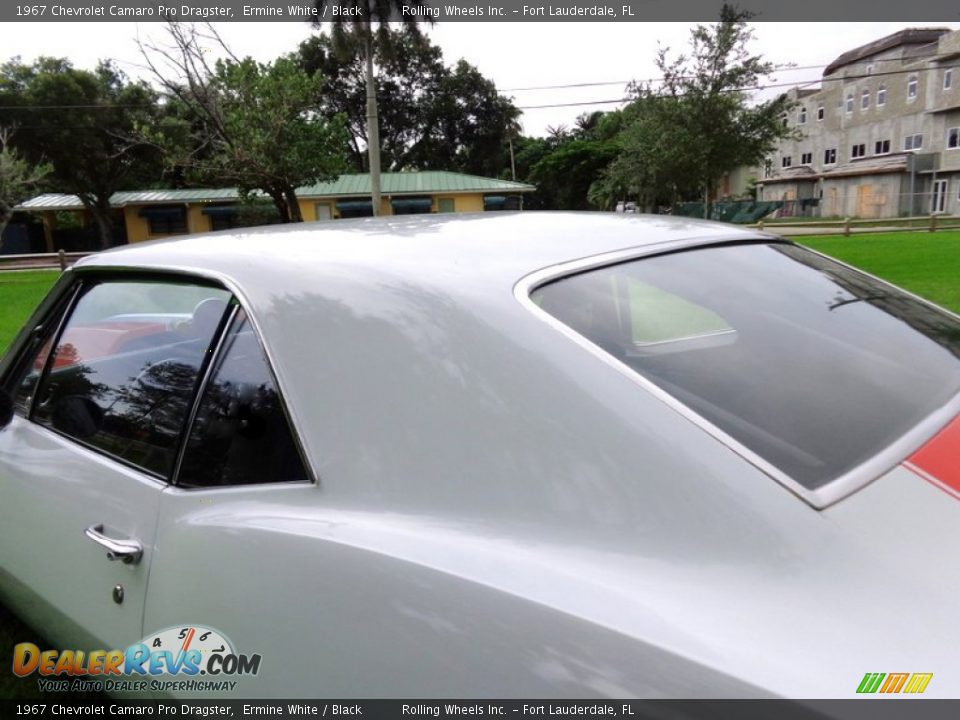 1967 Chevrolet Camaro Pro Dragster Ermine White / Black Photo #18