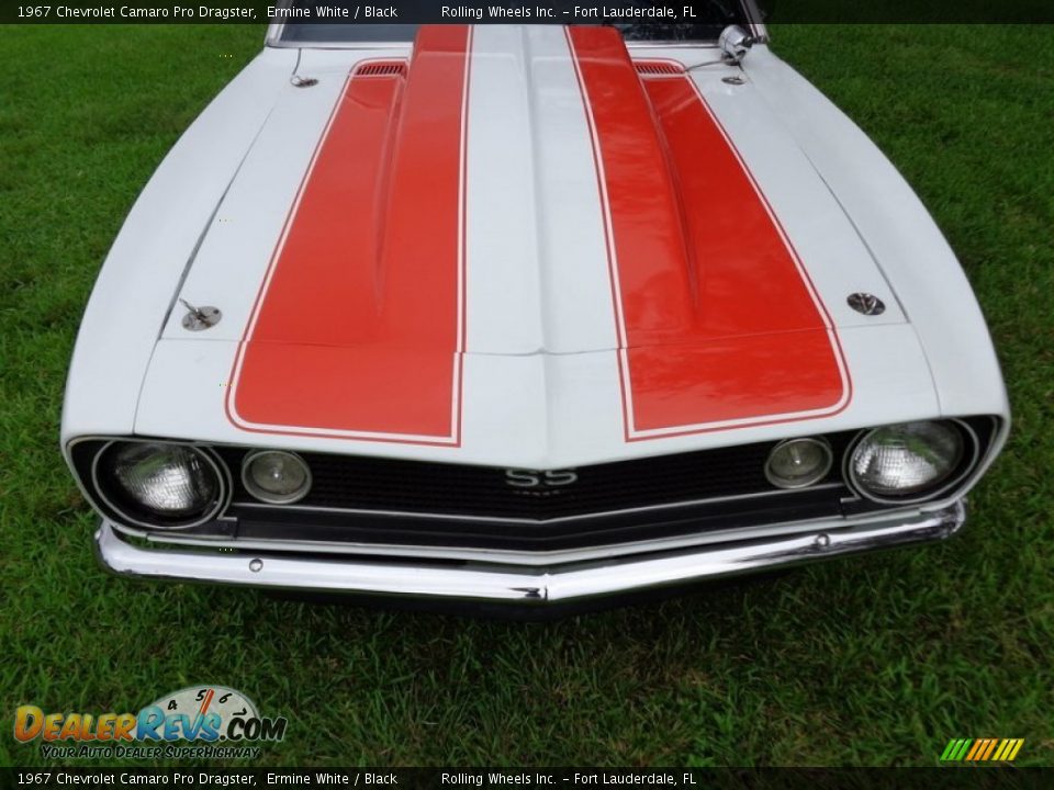 1967 Chevrolet Camaro Pro Dragster Ermine White / Black Photo #19