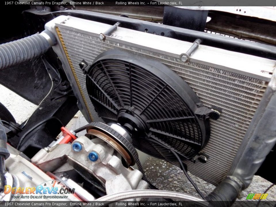 1967 Chevrolet Camaro Pro Dragster Ermine White / Black Photo #20