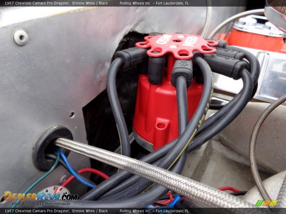 1967 Chevrolet Camaro Pro Dragster Ermine White / Black Photo #22