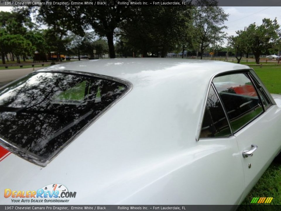 1967 Chevrolet Camaro Pro Dragster Ermine White / Black Photo #25
