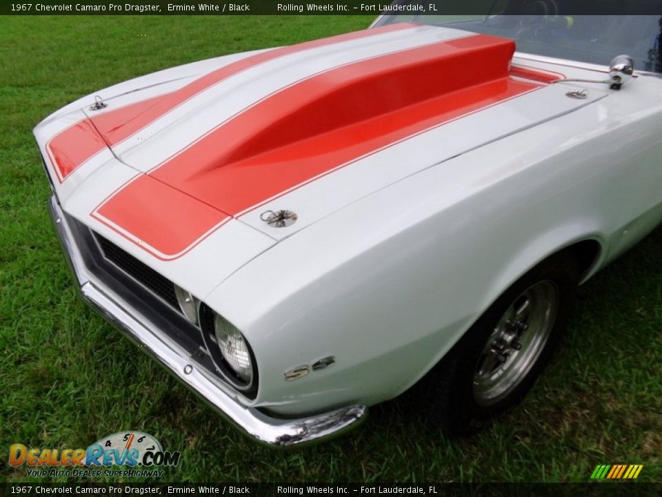 1967 Chevrolet Camaro Pro Dragster Ermine White / Black Photo #29