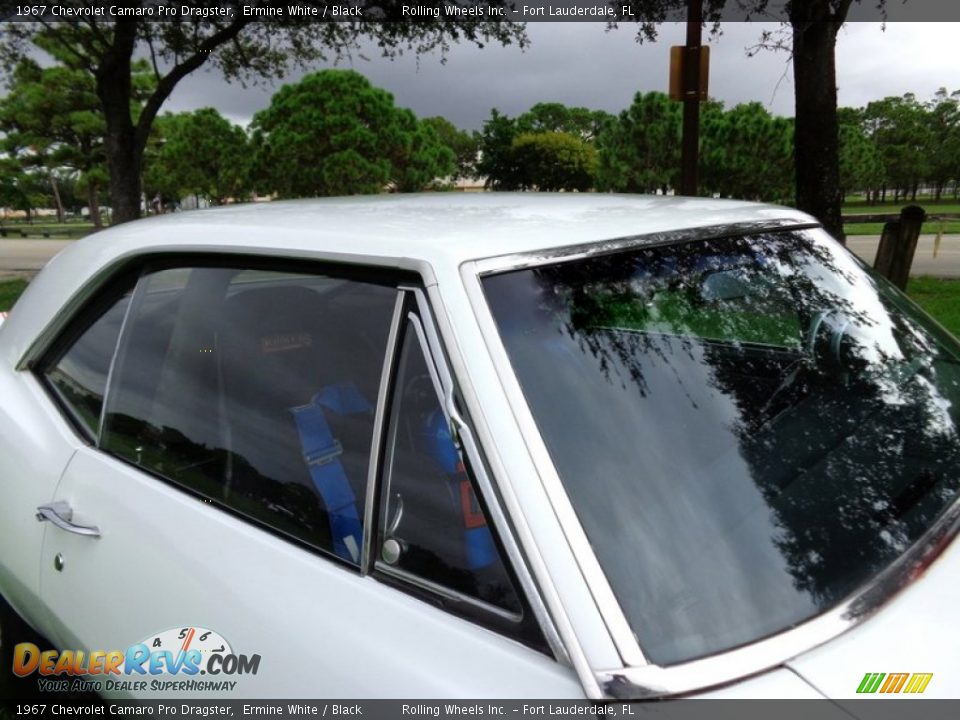 1967 Chevrolet Camaro Pro Dragster Ermine White / Black Photo #31