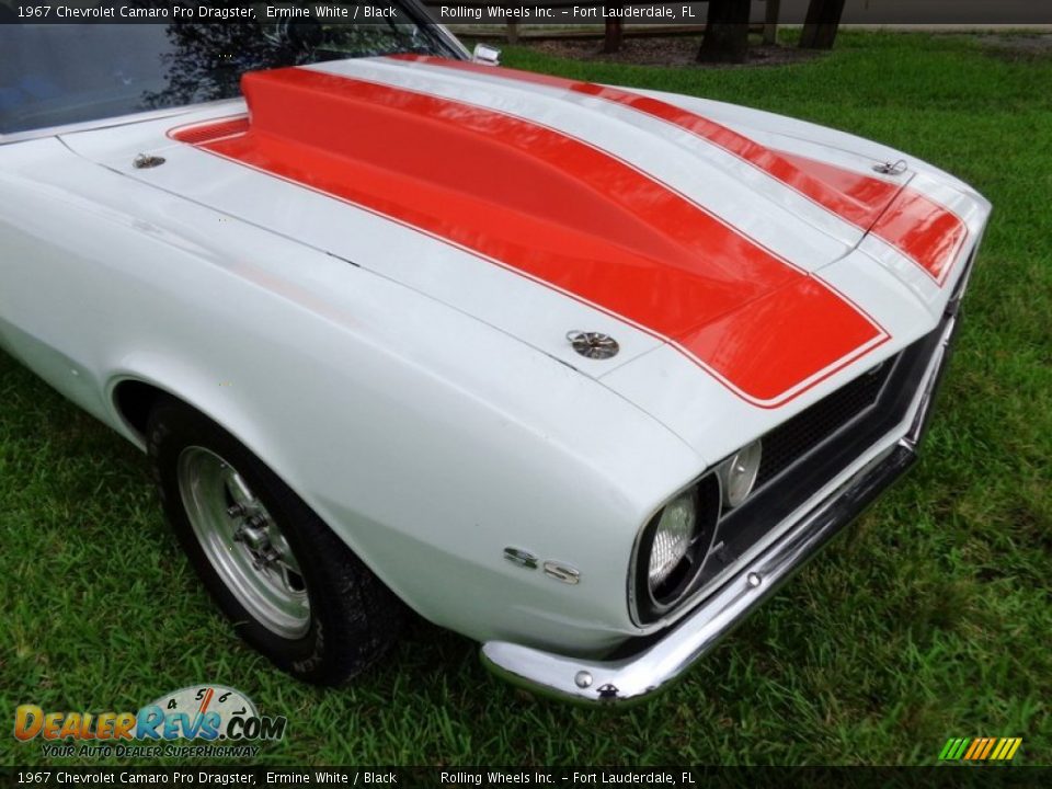 1967 Chevrolet Camaro Pro Dragster Ermine White / Black Photo #33