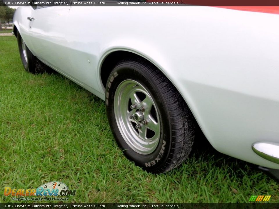 1967 Chevrolet Camaro Pro Dragster Ermine White / Black Photo #35