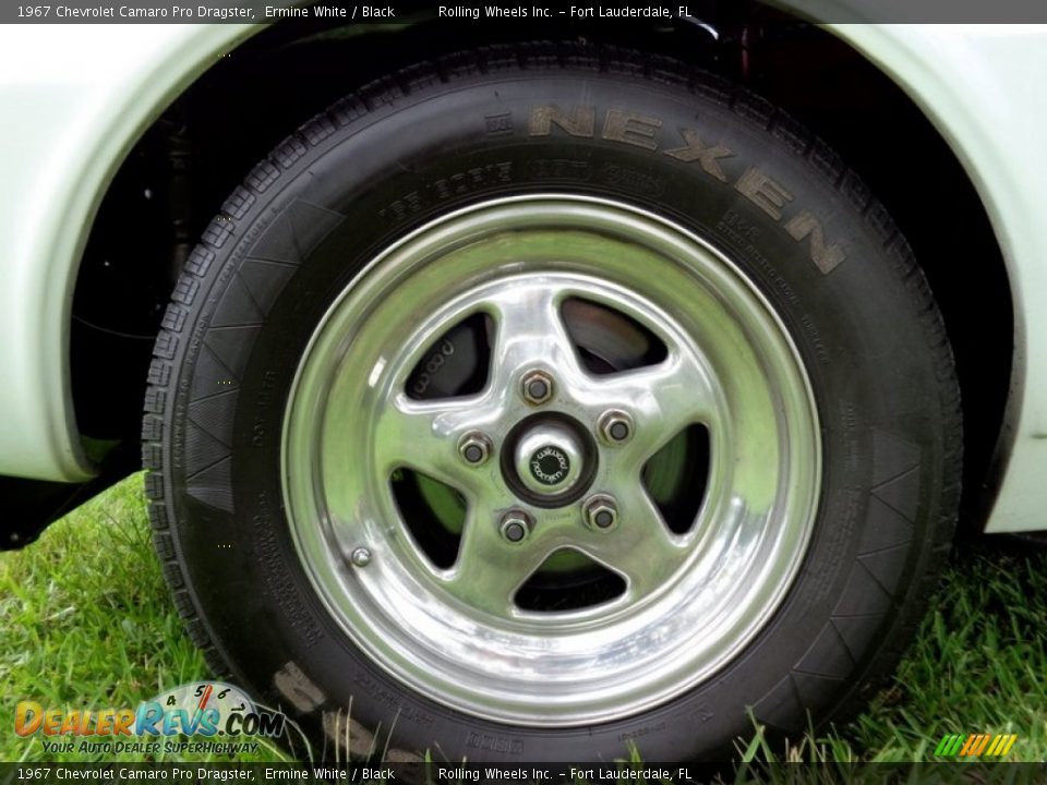1967 Chevrolet Camaro Pro Dragster Ermine White / Black Photo #36
