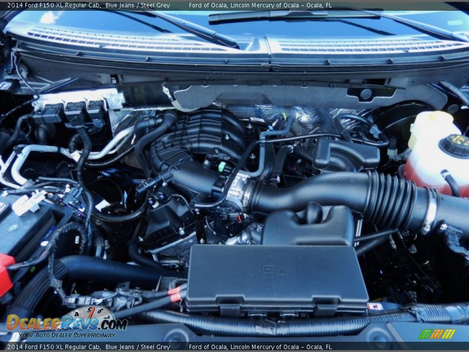 2014 Ford F150 XL Regular Cab 3.7 Liter Flex-Fuel DOHC 24-Valve Ti-VCT V6 Engine Photo #10