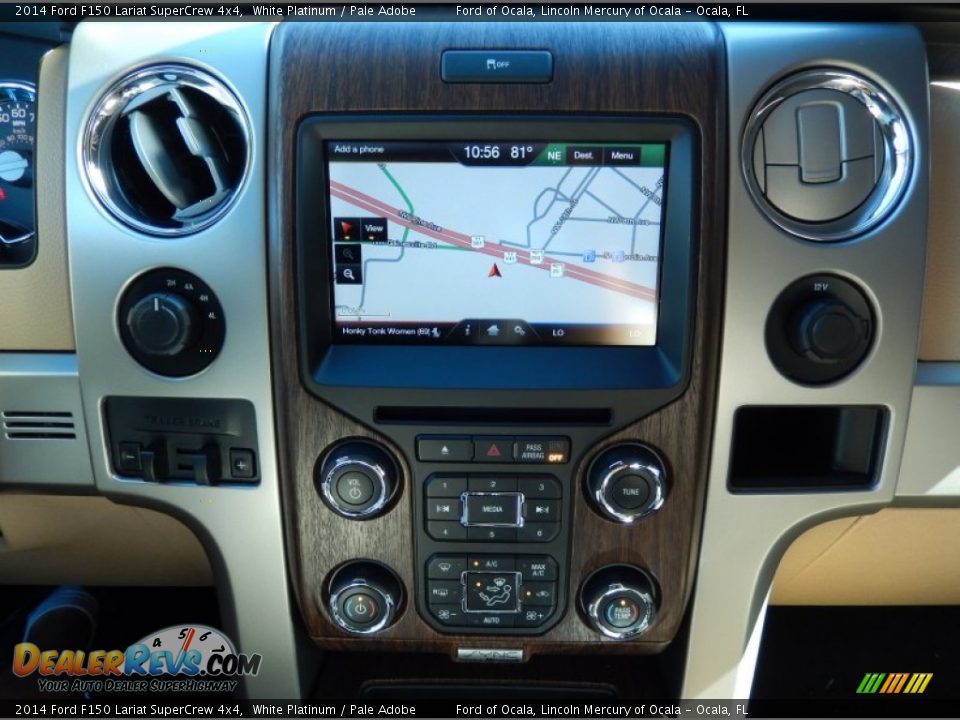 Navigation of 2014 Ford F150 Lariat SuperCrew 4x4 Photo #11