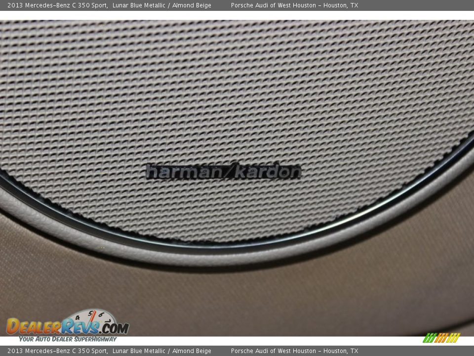 2013 Mercedes-Benz C 350 Sport Lunar Blue Metallic / Almond Beige Photo #14