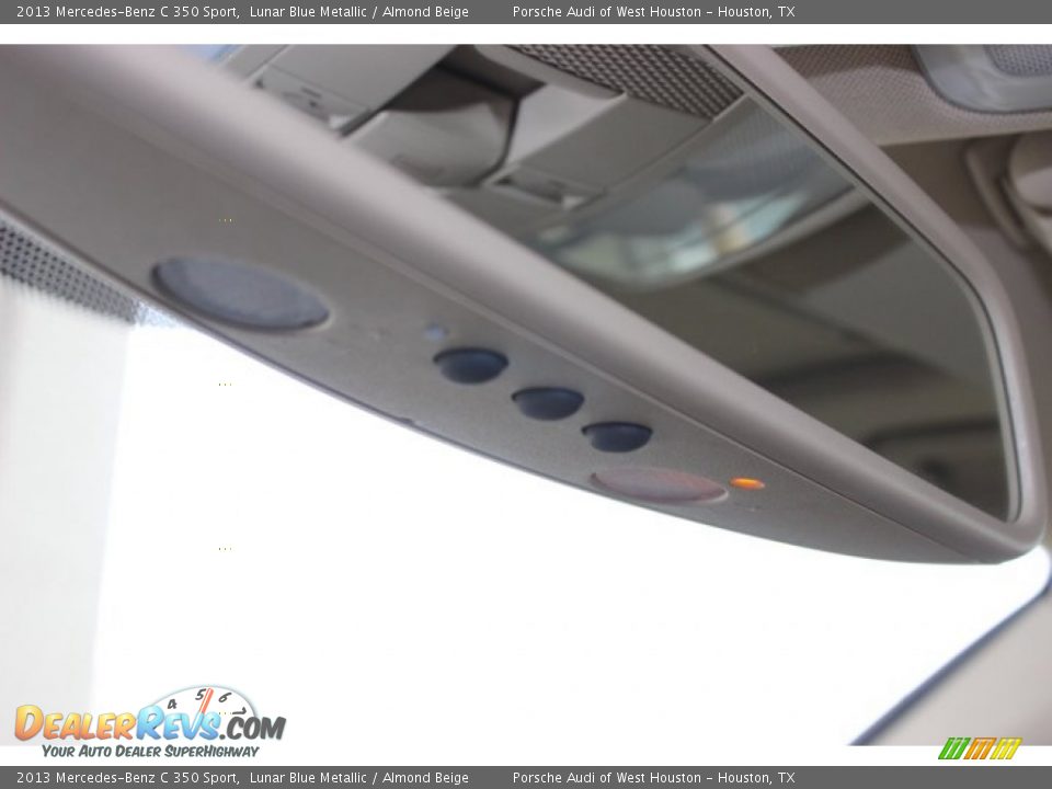 2013 Mercedes-Benz C 350 Sport Lunar Blue Metallic / Almond Beige Photo #20