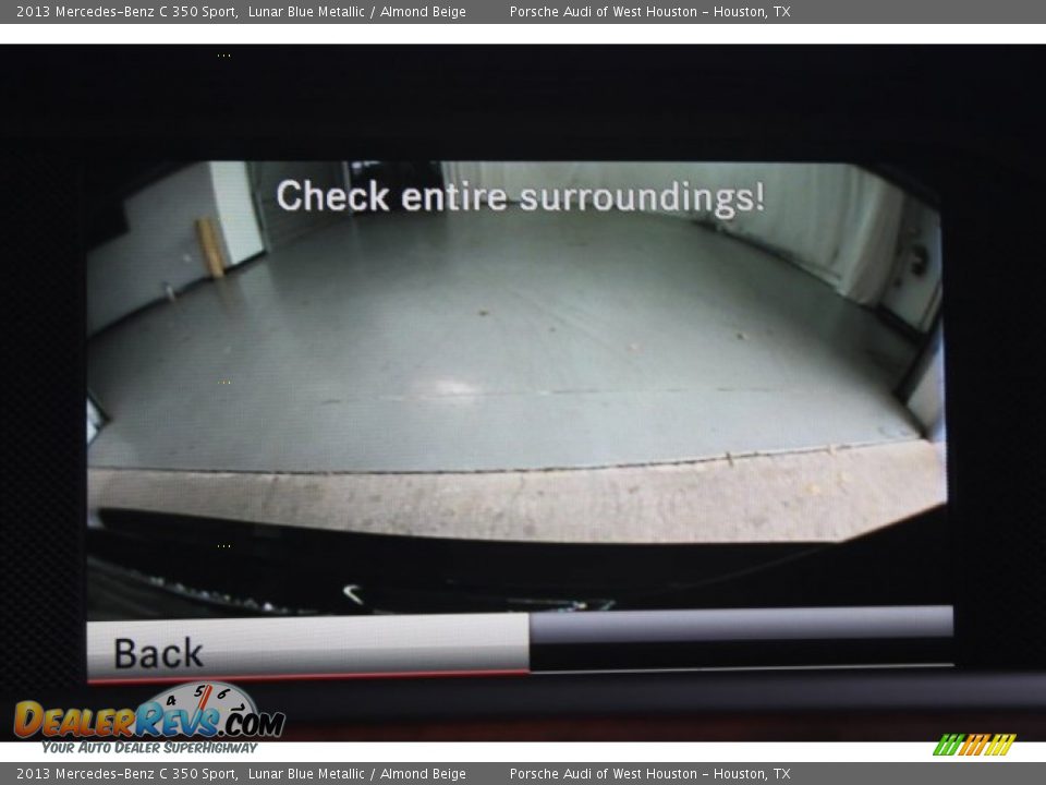 2013 Mercedes-Benz C 350 Sport Lunar Blue Metallic / Almond Beige Photo #25