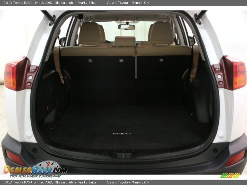 2013 Toyota RAV4 Limited AWD Blizzard White Pearl / Beige Photo #21