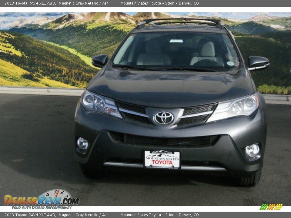 2013 Toyota RAV4 XLE AWD Magnetic Gray Metallic / Ash Photo #2