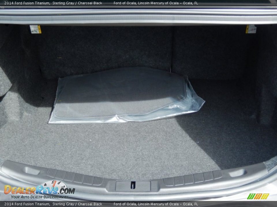 2014 Ford Fusion Titanium Sterling Gray / Charcoal Black Photo #5