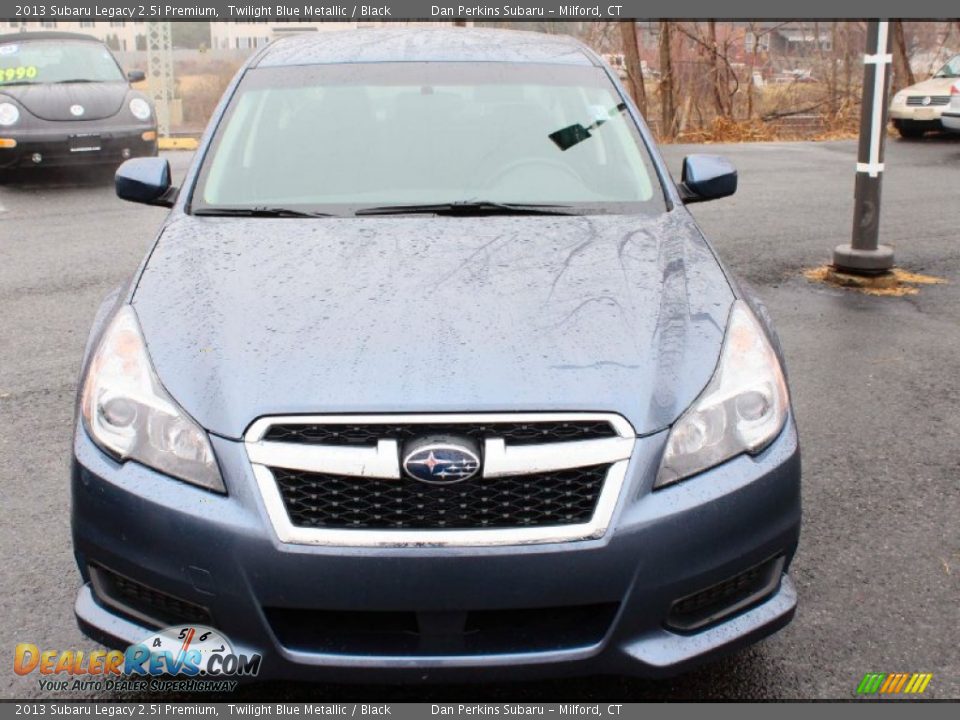 2013 Subaru Legacy 2.5i Premium Twilight Blue Metallic / Black Photo #2
