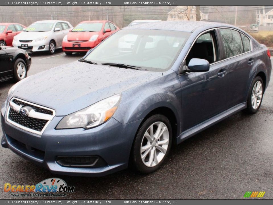 2013 Subaru Legacy 2.5i Premium Twilight Blue Metallic / Black Photo #3
