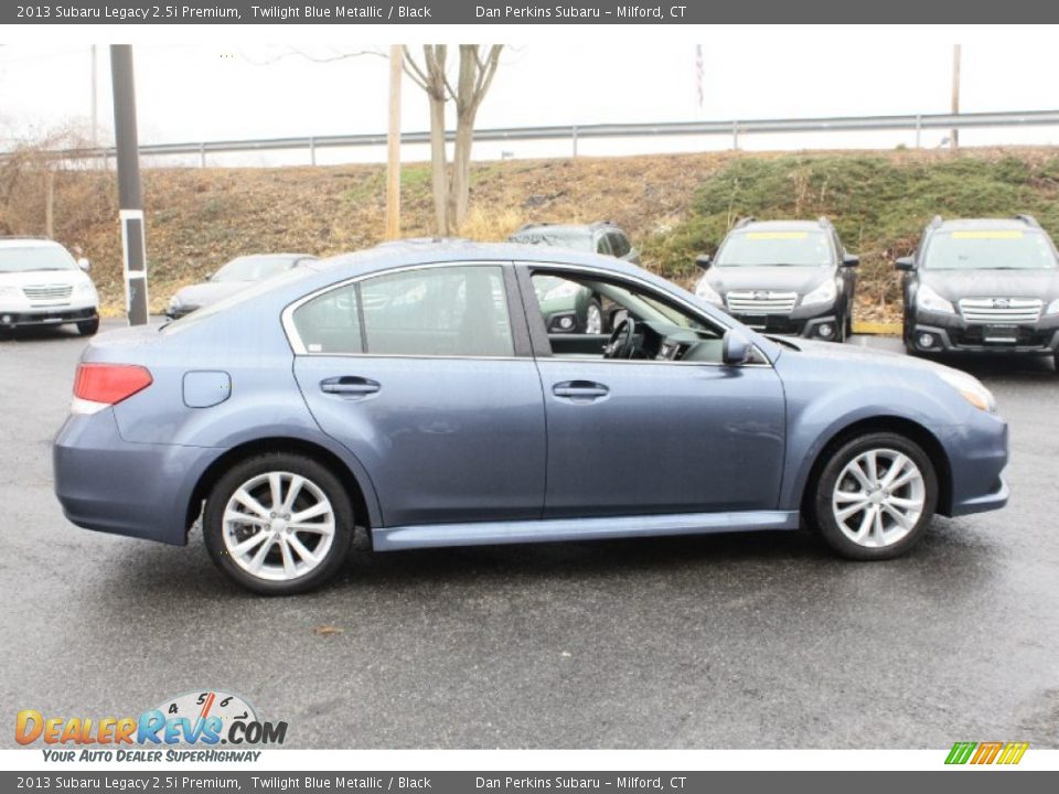 2013 Subaru Legacy 2.5i Premium Twilight Blue Metallic / Black Photo #4