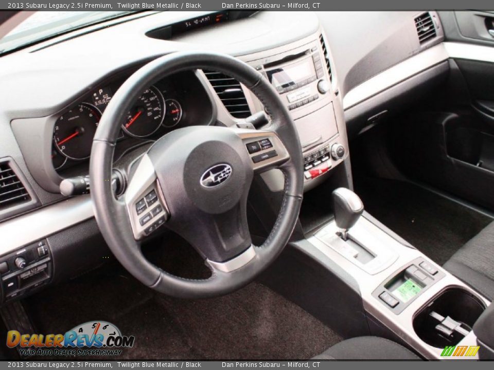 2013 Subaru Legacy 2.5i Premium Twilight Blue Metallic / Black Photo #5