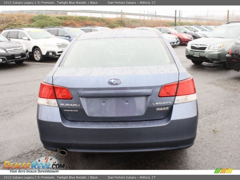 2013 Subaru Legacy 2.5i Premium Twilight Blue Metallic / Black Photo #7