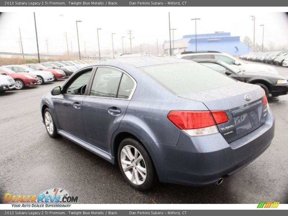 2013 Subaru Legacy 2.5i Premium Twilight Blue Metallic / Black Photo #8