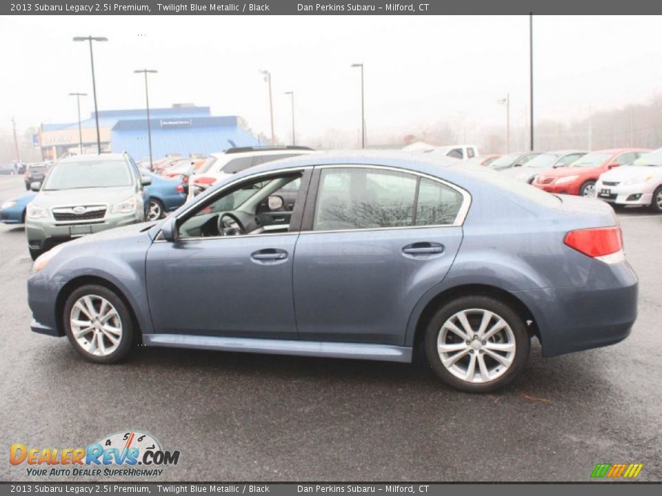 2013 Subaru Legacy 2.5i Premium Twilight Blue Metallic / Black Photo #9